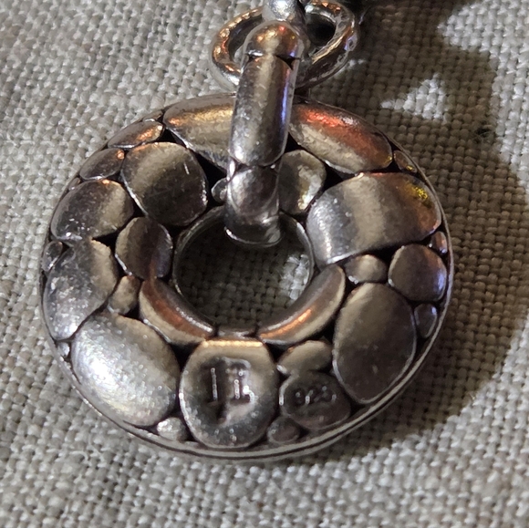 John Hardy Kali Pebble Link Charm Bracelet, SS - Picture 4 of 13